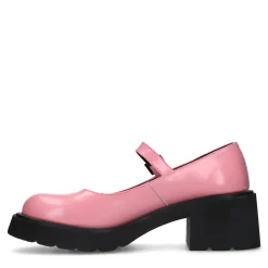 Roze Gesloten Pumps Met Plateau Hak^Sacha Shop