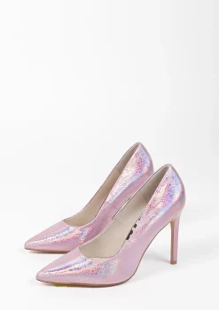 Roze Metallic Glitter Pumps^Sacha New