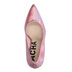 Roze Metallic Glitter Pumps^Sacha New