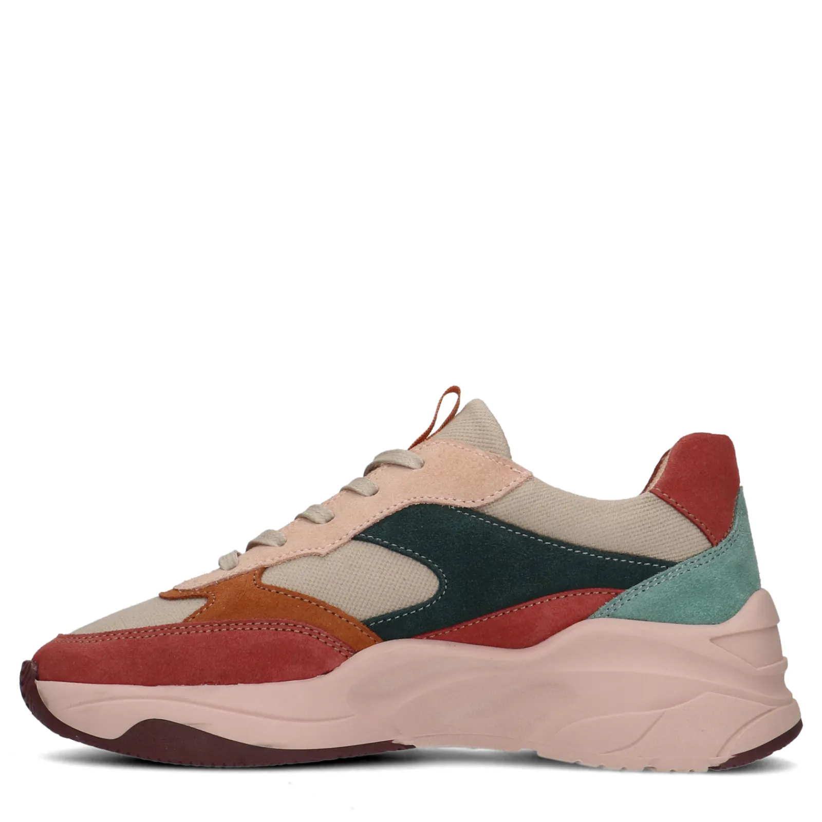 Roze Multicolor Suede Sneakers^Sacha Shop