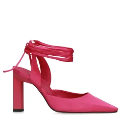 Roze Slingback Pumps Met Veters^Sacha Hot