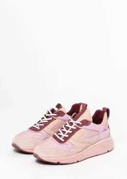 Roze Suede Dad Sneakers^Sacha Shop