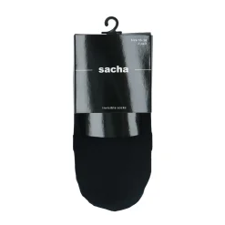 Sneakersokken Invisible Zwart - 2 Paar^Sacha Best