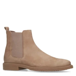 Taupe Nubuck Chelsea Boots^Sacha Shop