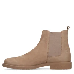 Taupe Nubuck Chelsea Boots^Sacha Shop