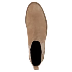 Taupe Nubuck Chelsea Boots^Sacha Shop