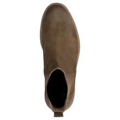 Taupe Nubuck Chelsea Boots^Sacha Cheap