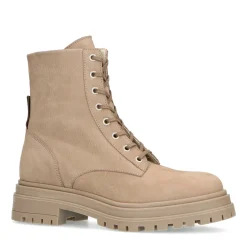 Taupe Nubuck Veterlaarsjes^Sacha Clearance