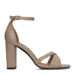 Taupe Sandalen Met Hak^Sacha Shop