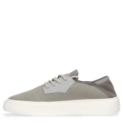 Taupe Sneakers Met Witte Zool^Sacha Outlet