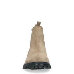 Taupe Suede Chelsea Boots^Sacha Shop