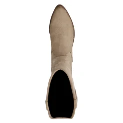 Taupe Suede Cowboy Laarzen^Sacha Cheap
