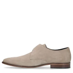 Taupe Suede Gespschoenen^Sacha Clearance