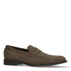 Taupe Suede Klassieke Loafers^Sacha Sale