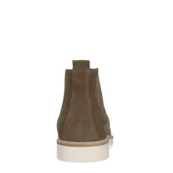 Taupe Suede Veterboots^Sacha Discount