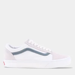 Vans Old Skool Wit/Blauw Heren^Sacha Fashion