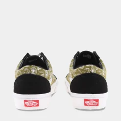 Vans Old Skool Zwart/Donkergroen Heren^Sacha Discount
