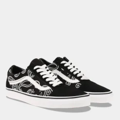 Vans Old Skool Zwart/Peace Paisley Heren^Sacha New