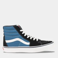 Vans Sk8 Hi Blauw/Zwart Dames^Sacha Fashion