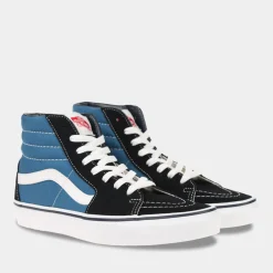 Vans Sk8 Hi Blauw/Zwart Dames^Sacha Fashion