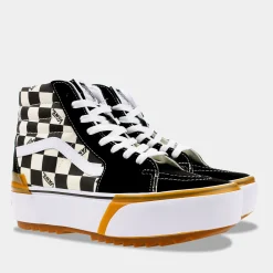 Vans Sk8-Hi Stacked Checkerboard Dames^Sacha Online