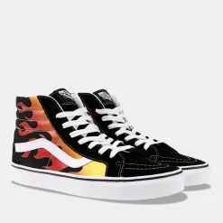 Vans Sk8-Hi Zwart/Flame Heren^Sacha Outlet