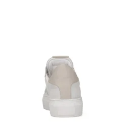 Witte Leren Sneakers^Sacha Clearance