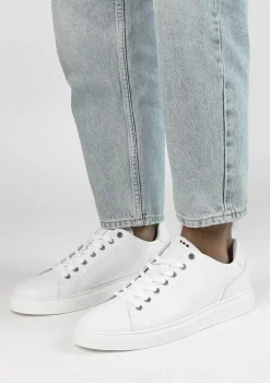Witte Leren Sneakers^Sacha Hot