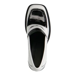 Witte Loafer Pumps Met Plateau Hak^Sacha Clearance