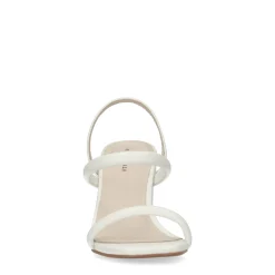 Witte Sandalen Met Rechte Hak^Sacha Best Sale