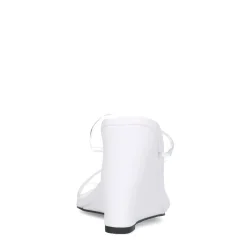 Witte Sleehak Sandalen^Sacha Fashion