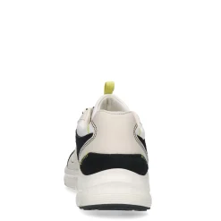 Witte Sneakers Met Gele Details^Sacha Sale