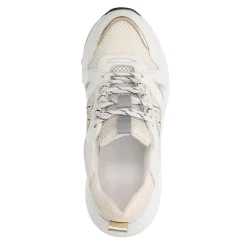 Witte Sneakers Met Goudkleurige Details^Sacha Outlet