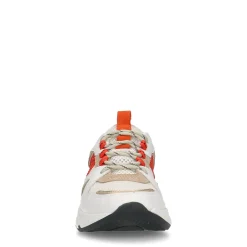 Witte Sneakers Met Oranje Details^Sacha Flash Sale