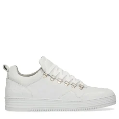 Witte Suede Sneakers^Sacha Best