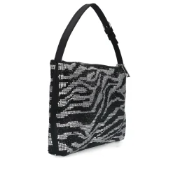 Zebraprint Handtas Met Strass^Sacha Online