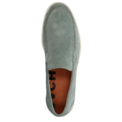 Zeegroene Suede Loafers^Sacha Online