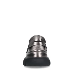 Zilveren Metallic Chunky Loafers^Sacha Hot