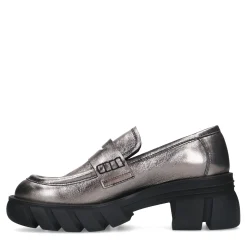 Zilveren Metallic Chunky Loafers^Sacha Hot