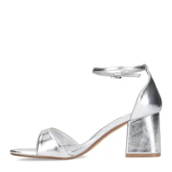 Zilveren Sandalen Met Hak^Sacha Flash Sale