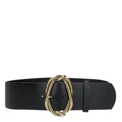 Zwarte Brede Riem Met Goudkleurige Buckle^Sacha Flash Sale
