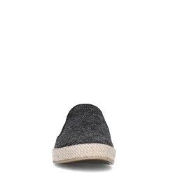 Zwarte Canvas Loafers Met Geweven Touwzool^Sacha Store