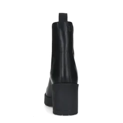 Zwarte Chelsea Boots Met Hak^Sacha Shop