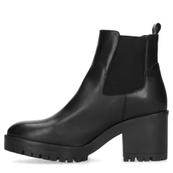 Zwarte Chelsea Boots Met Hak^Sacha Cheap