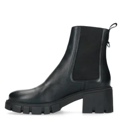 Zwarte Chelsea Boots Met Blokhak^Sacha Store