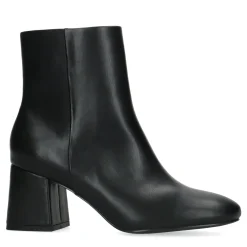 Zwarte Enkellaarsjes Met Blokhak^Sacha Best