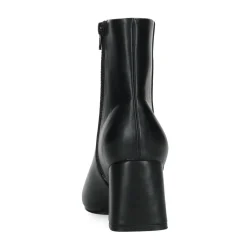 Zwarte Enkellaarsjes Met Blokhak^Sacha Best