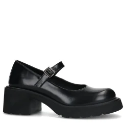 Zwarte Gesloten Platform Pumps^Sacha New