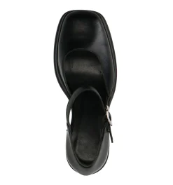 Zwarte Gesloten Pumps Met Plateauzool^Sacha Cheap