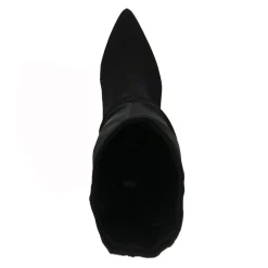 Zwarte Hoge Laarzen Met Naaldhak^Sacha Sale